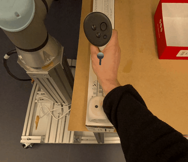 AR interface demonstration