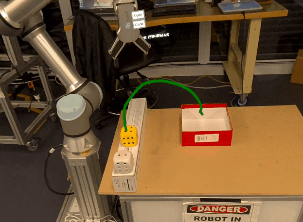 EmbodX robot in action